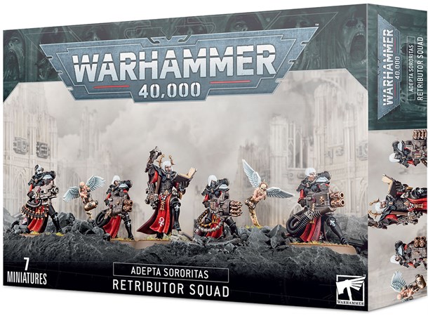 Adepta Sororitas Retributor Squad Warhammer 40K 