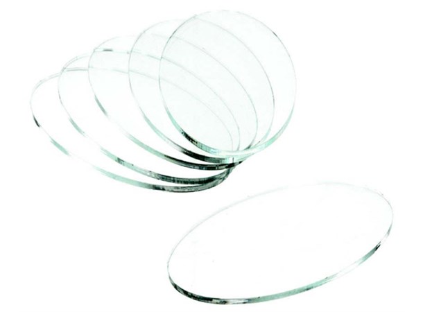 Akrylbaser Oval 90x52mm (1 stk) 