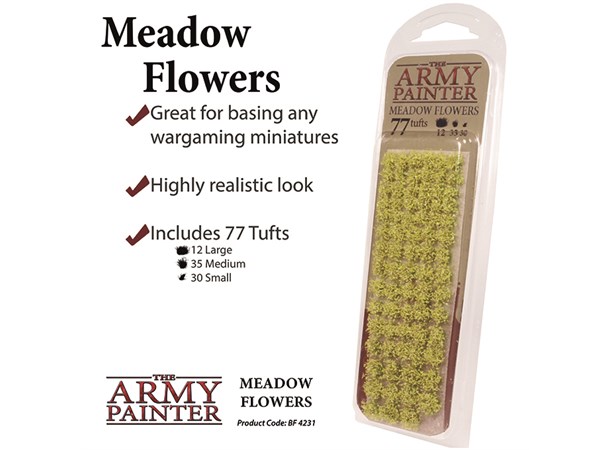 Army Painter Meadow Flowers Tuft Battlefields XP 4231 