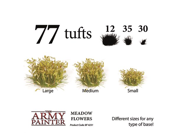 Army Painter Meadow Flowers Tuft Battlefields XP 4231 
