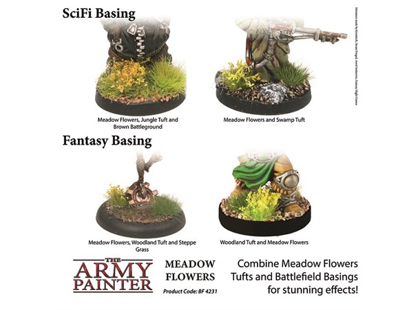 Army Painter Meadow Flowers Tuft Battlefields XP 4231 
