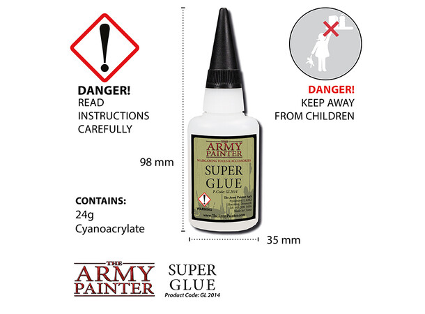 Army Painter Super Glue - 24g Superlim (Cyanoacrylat) 
