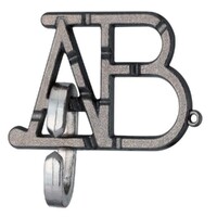 Cast Puzzle 1/6 ABC Hjärngympa i metall Svårighetsgrad 1/6