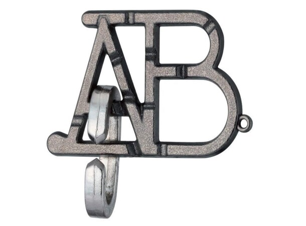 Cast Puzzle 1/6 ABC Hjärngympa i metall Svårighetsgrad 1/6 