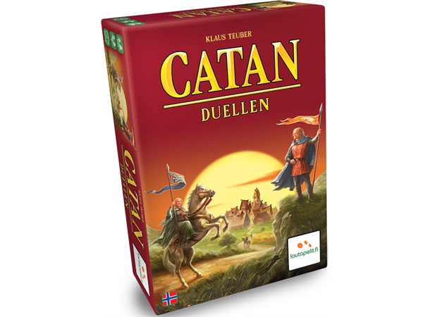 Catan Duellen Brettspill Norsk Frittstående Catan-spill for 2 