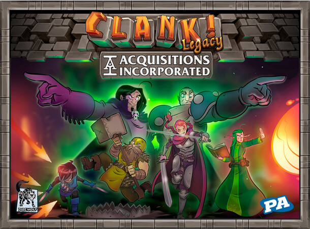 Clank Legacy Brädspel Acquisitions Incorporated 