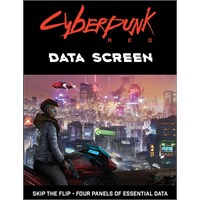 Cyberpunk Red RPG Data Screen 