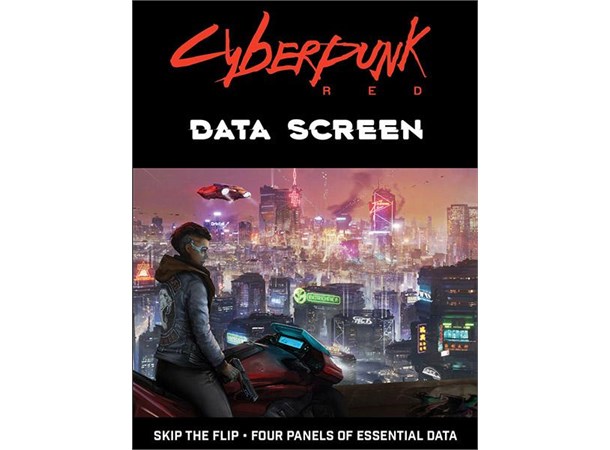 Cyberpunk Red RPG Data Screen 