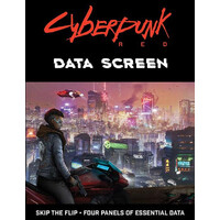 Cyberpunk Red RPG Game Master Screen 