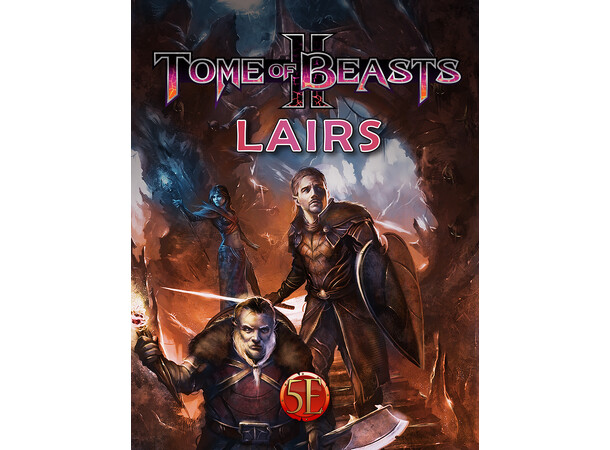 D&D 5E Tome of Beasts 2 Lairs Inofficiell Supplement - Kobold Press 