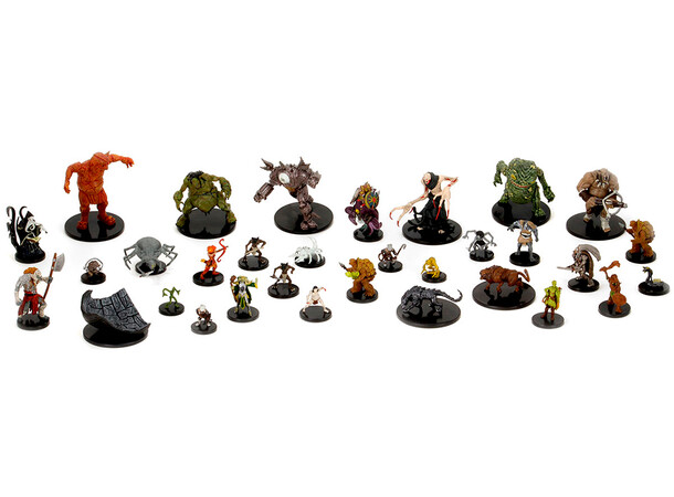 D&D Figur Icons Volos/Mordenkainen Brick Display - 8 lådor med 4 figurer per låda 