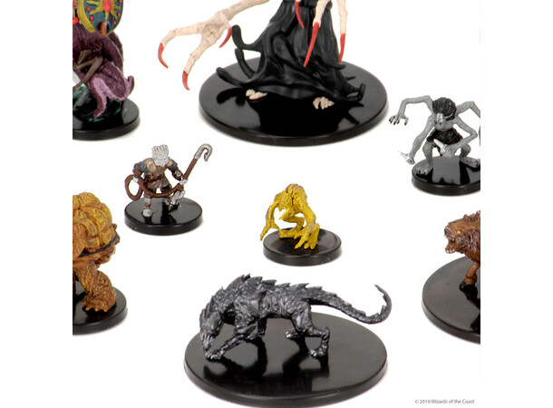 D&D Figur Icons Volos/Mordenkainen Brick Display - 8 lådor med 4 figurer per låda 