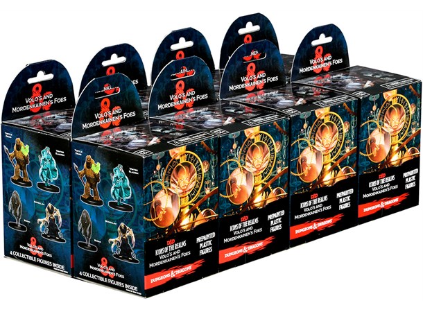 D&D Figur Icons Volos/Mordenkainen Brick Display - 8 lådor med 4 figurer per låda 