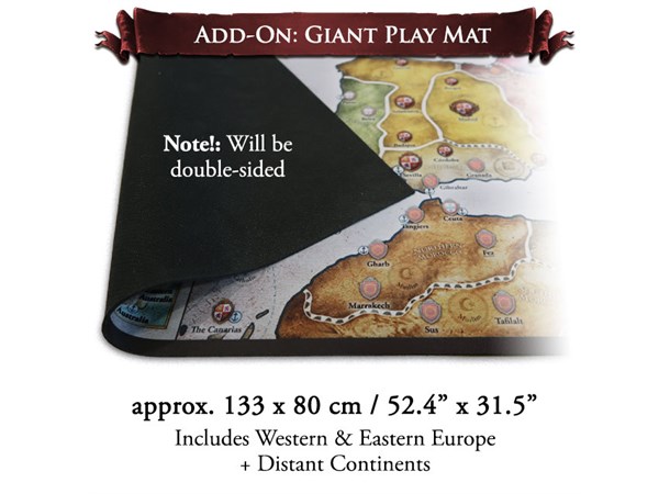 Europa Universalis Giant Play Mat 133 x 80 cm 