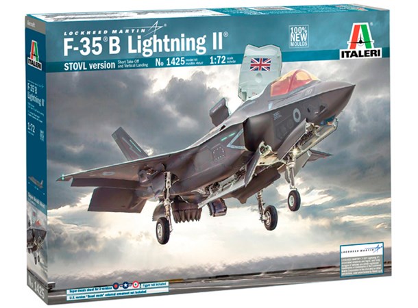 F-35 B Lightning II STOVL Version Italeri 1:72 Byggsats 