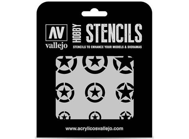 Hobby Stencils USAF Markings Vallejo 