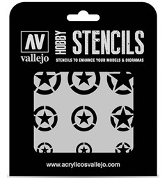 Hobby Stencils USAF Markings Vallejo