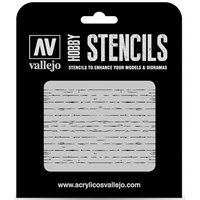 Hobby Stencils Wood Texture v1 Vallejo
