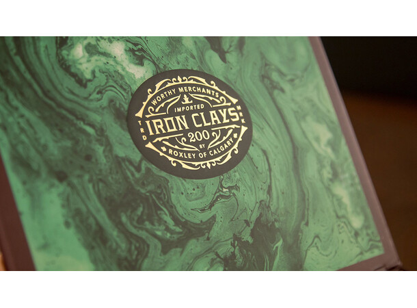 Iron Clays Game Counters 200 marker Luxury Game Counters Retail Edition 