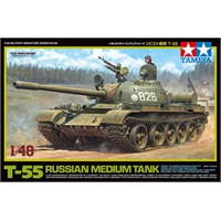 Russian Medium Tank T-55 Tamiya 1:48 Byggsats