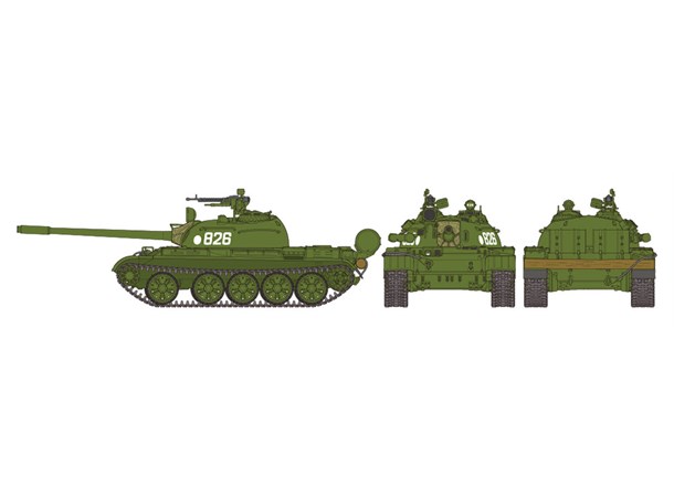 Russian Medium Tank T-55 Tamiya 1:48 Byggsats 