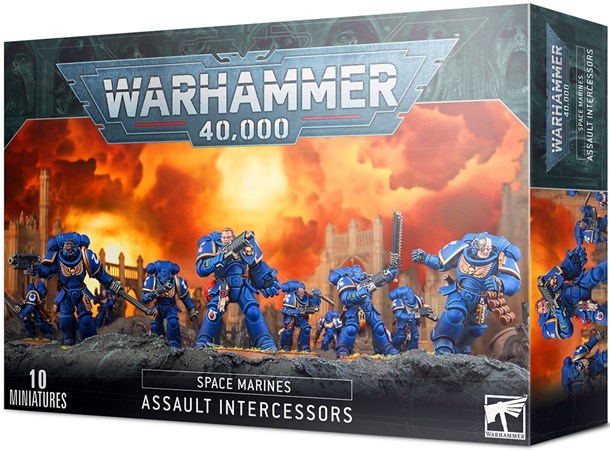 Space Marines Assault Intercessors Warhammer 40K 