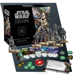 Star Wars Legion Phase II Clone Troopers Expansion till Star Wars Legion