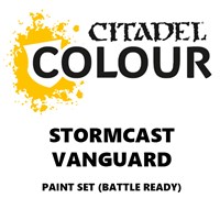 Stormcast Vanguard Paint Set Battle Ready Paint Set för din armé