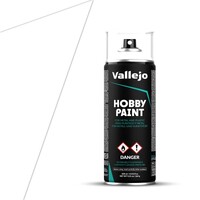 Vallejo Hobby Paint Spray White 400ml Sprayburk - Surface Primer