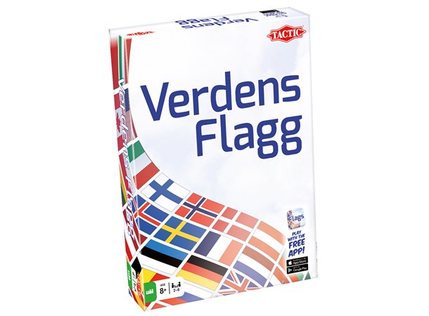Verdens Flagg Brettspill Norsk utgave 