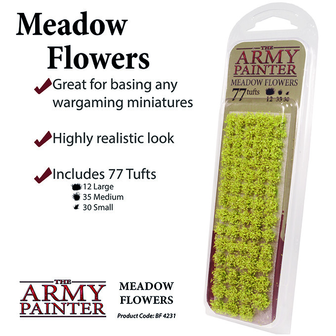 Army Painter Meadow Flowers Tuft Battlefields XP 4231