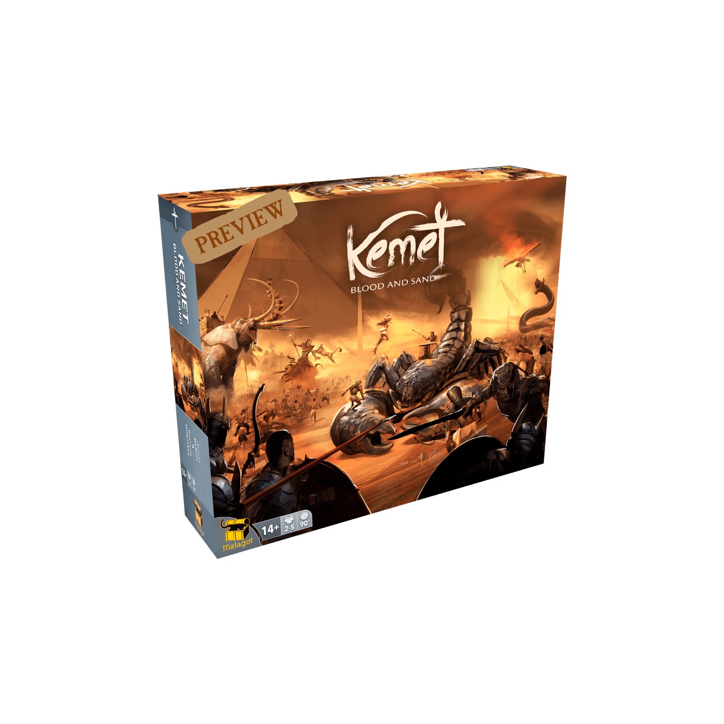 Kemet Blood & Sand Brädspel
