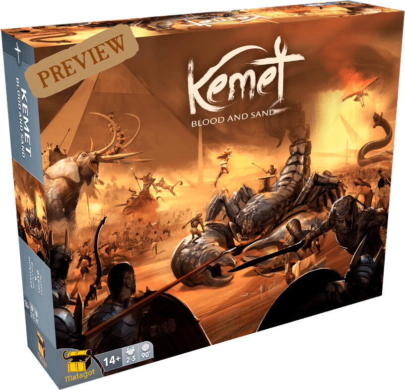 Kemet Blood & Sand Brädspel