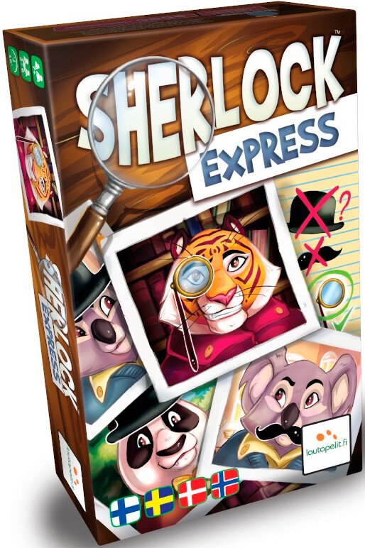Sherlock Express Brädspel Svensk utgåva