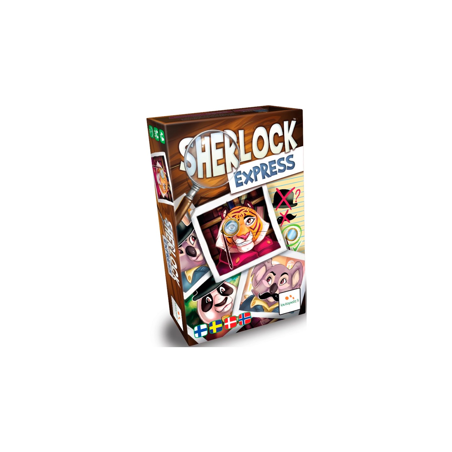 Sherlock Express Brädspel Svensk utgåva