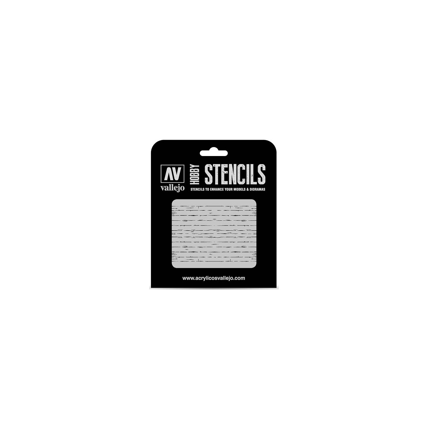 Hobby Stencils Wood Texture v1 Vallejo