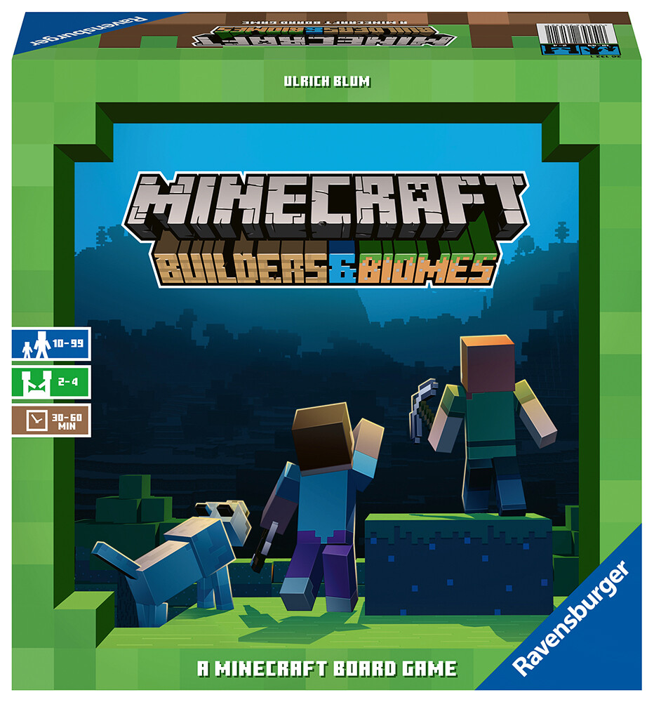 Minecraft Builders & Biomes Brettspill