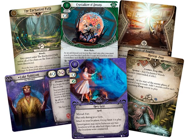 Arkham Horror TCG Dream-Eaters Exp Utvidelse til Arkham Horror Card Game 