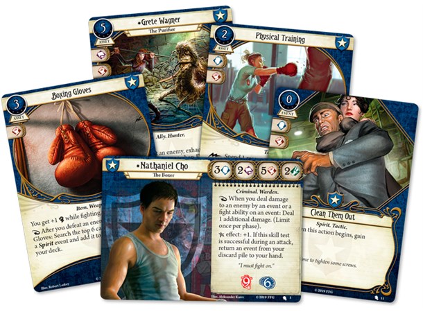 Arkham Horror TCG Nathaniel Cho Exp Investigator Starter Pack 