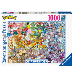 Challenge Pokemon 1000 bitar Pussel Ravensburger Puzzle