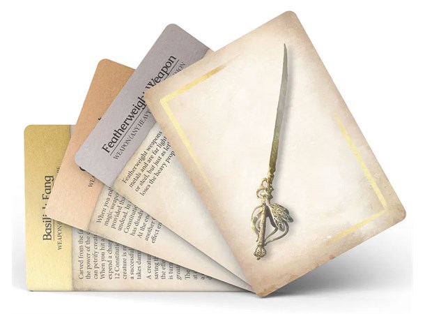D&D Cards Magic Item Compendium Weapons Weapons & Armor 