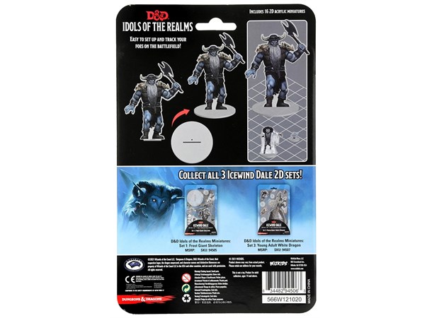 D&D Figur Idols 2D Icewind Dale Set 2 Idols of the Realms Frost Giant 