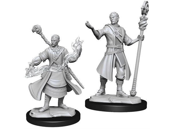 D&D Figur Nolzur Half-Elf Wizard Male Nolzur's Marvelous Miniatures 