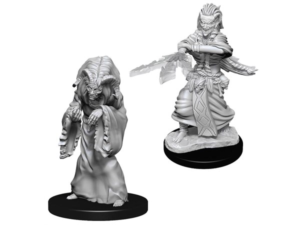 D&D Figur Nolzur Night Hag & Dusk Hag Nolzur's Marvelous Miniatures - Ej målad 