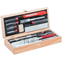 Deluxe Knife & Tool Set Exklusiv hobbyverktygssats