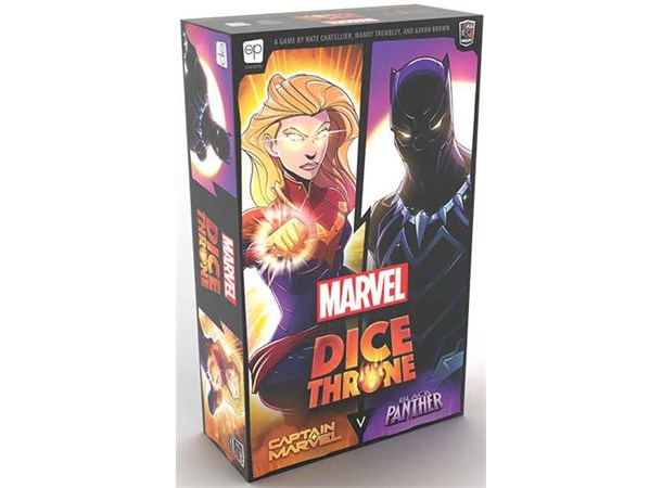 Dice Throne Marvel 2 Hero Box 1 Captain Marvel / Black Panther 