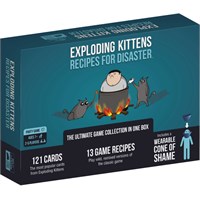 Exploding Kittens Recipes for Disaster Frittstående samlarpaket m/121 Kort