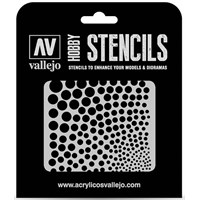 Hobby Stencils Circle Textures Vallejo
