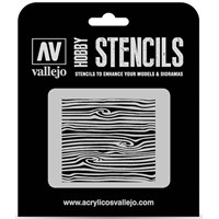 Hobby Stencils Wood Texture v2 Vallejo