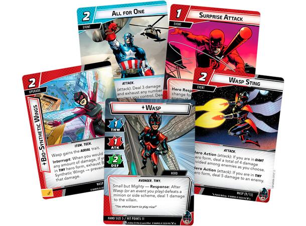 Marvel Champions TCG Wasp Expansion Expansion Marvel Champions The Card Game 